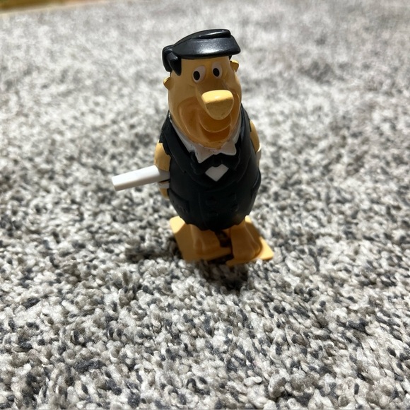 Burger King Fred Flintstone Hanna Barbara Wind Up Walker - Picture 1 of 6